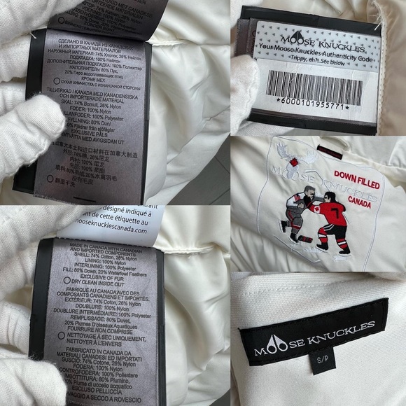 Authentic Moose Knuckles limited edition Down long parka hoody with real Fur - Picture 13 of 17